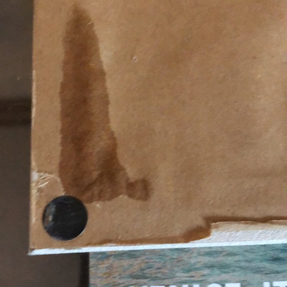 Farmhouse decor framed picture of a farm in winter as seen through a window - Picture 10 of 13